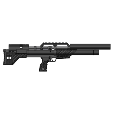 Пневматическая винтовка Krugergun «Снайпер Буллпап», L=500 мм, пер/взвод (пластик, PCP, ред.) 6.35 мм