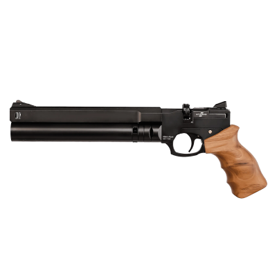 Пневматический РСР пистолет Ataman AP16 Black Standart (рукоятка Walnut), кал. 4.5мм
