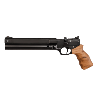 Пневматический РСР пистолет Ataman AP16 Black Standart (рукоятка Walnut), кал. 5.5мм