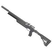 Пневматическая винтовка Ataman M20 647ST BK 6.35мм (черный, редуктор, волан)