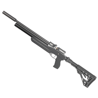 Пневматическая винтовка Ataman M20 647ST BK 6.35мм (черный, редуктор, волан)