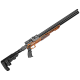 Пневматическая винтовка PCP Ataman M20 650 Tactical Carbine 6.35мм (алюминий, редуктор, полнотел, оранжевый)