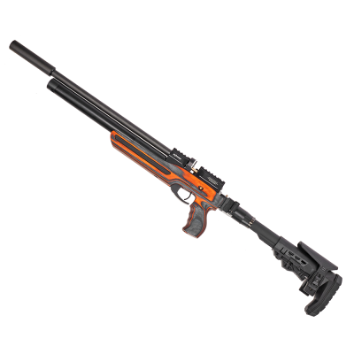 Пневматическая винтовка Ataman M20SD 647 L855 6.35мм (редуктор, полнотел, оранжевый ламинат)
