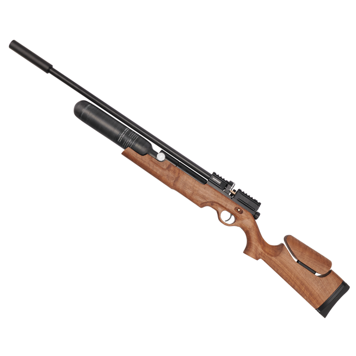 Пневматическая винтовка Ataman MB20 С16 Карабин Колба 6.35мм (Орех, редуктор)