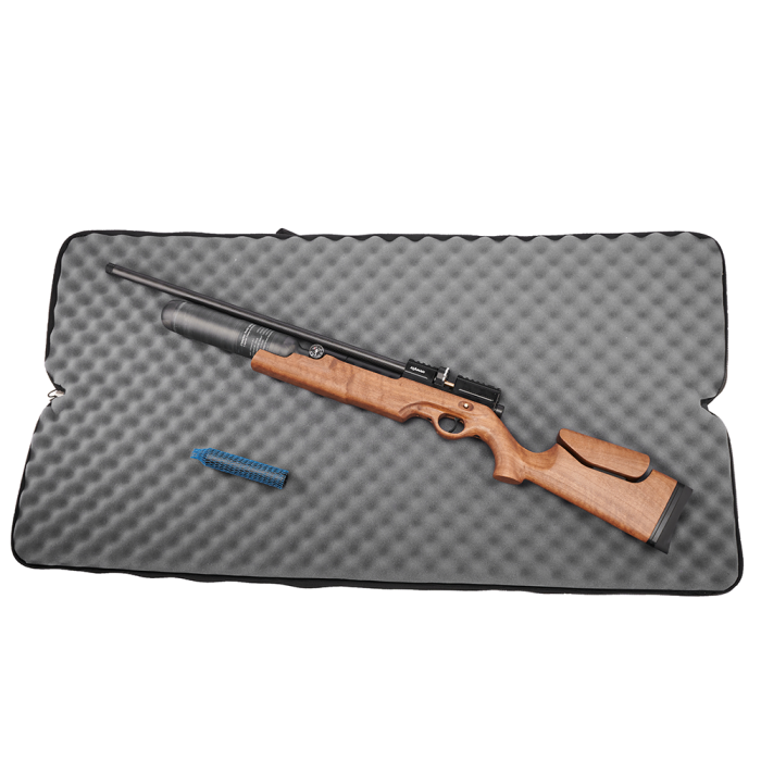 Пневматическая винтовка Ataman MB20 С16 Карабин Колба 6.35мм (Орех, редуктор)