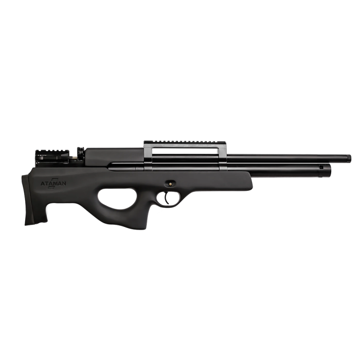 Пневматическая РСР винтовка Ataman M2R Булл-пап Compact Тип 1, кал. 6.35мм (Soft-Touch Black)