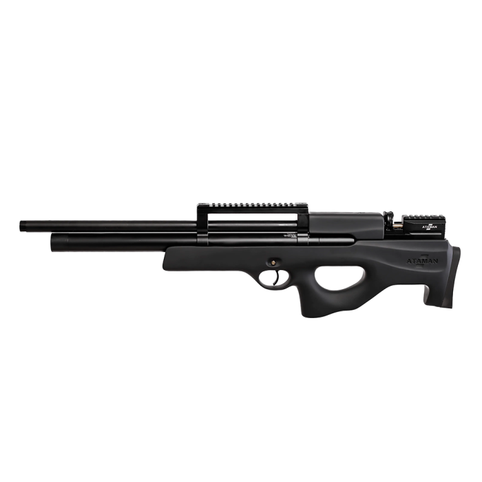 Пневматическая РСР винтовка Ataman M2R Булл-пап Compact Тип 1, кал. 6.35мм (Soft-Touch Black)