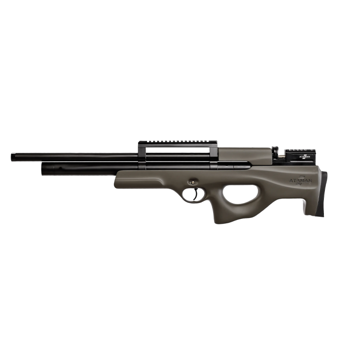 Пневматическая РСР винтовка Ataman M2R Булл-пап Compact Тип 1, кал. 6.35мм (Soft-Touch Olive)