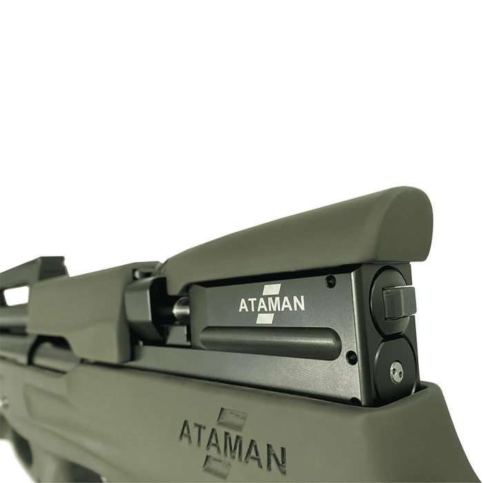 Пневматическая РСР винтовка Ataman M2R Булл-пап Compact Тип 2, кал. 5.5мм (Soft-Touch Olive)