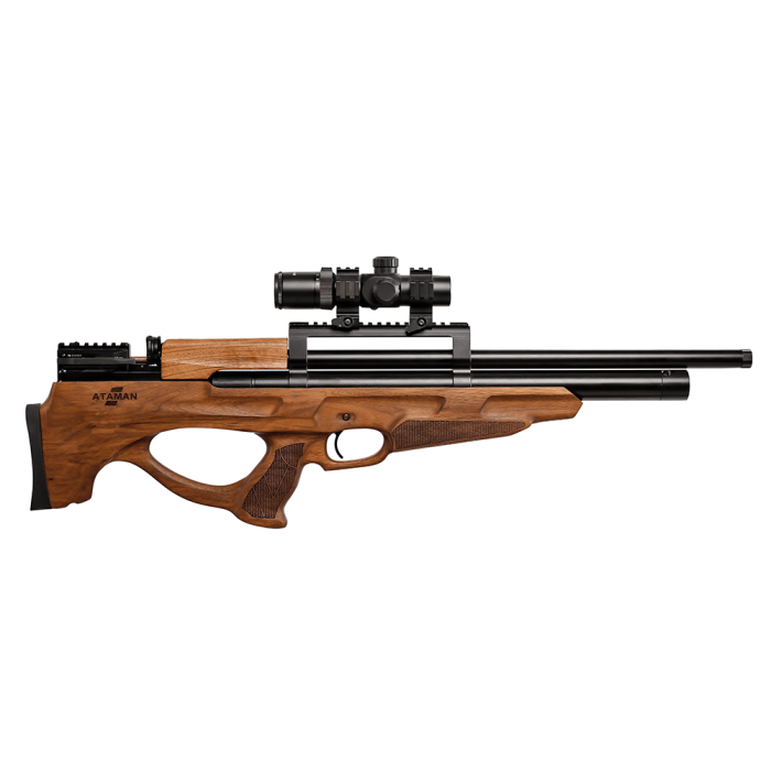 Пневматическая РСР винтовка Ataman M2R Булл-пап Compact Тип 2, кал. 5.5мм (Walnut)