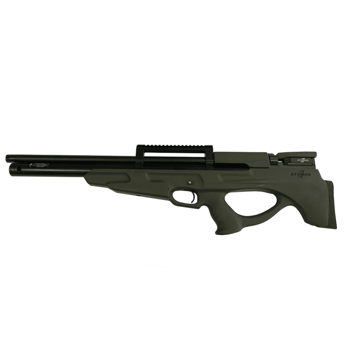 Пневматическая РСР винтовка Ataman M2R Булл-пап Compact Тип 2, кал. 6.35мм (Soft-Touch Olive)