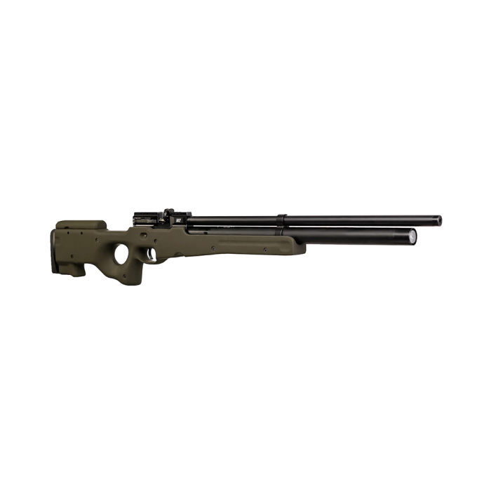 Пневматическая РСР винтовка Ataman M2R Карабин Тактик Compact Тип 2, кал. 6.35мм (Soft-Touch Olive)