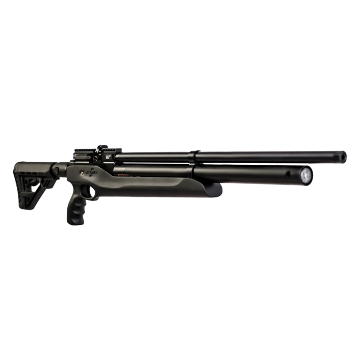 Пневматическая РСР винтовка Ataman M2R Карабин Тактик Compact Тип 4, кал. 4.5мм (Soft-Touch Black)