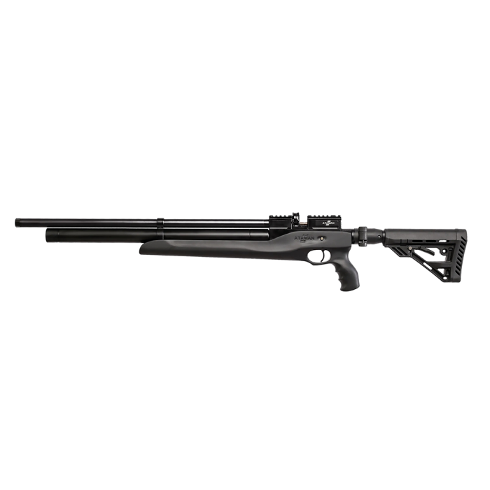 Пневматическая РСР винтовка Ataman M2R Карабин Тактик Compact Тип 4, кал. 4.5мм (Soft-Touch Black)