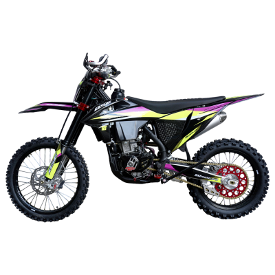 Мотоцикл BSE T8 250 Sport (21/18) мех. КПП) + защита рук (жидкост. охл. c расширительным бачком)