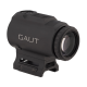 Призматический прицел Gaut Sapphire 1x18, HD, подсветка красная