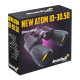 Бинокль Levenhuk New Atom 10-30x50