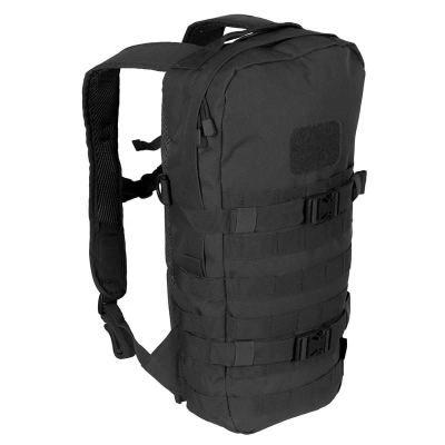 Тактический компактный рюкзак MFH Daypack (15 литров), цвет чёрный