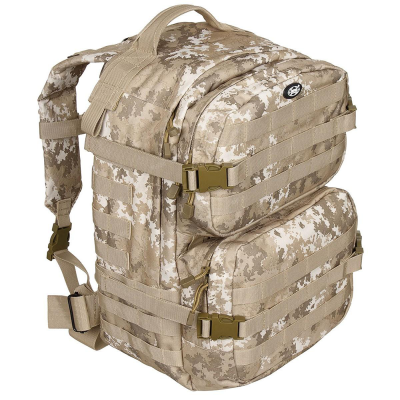 Тактический рюкзак MFH US Assault II (40 литров), камуфляж Vegetato Desert