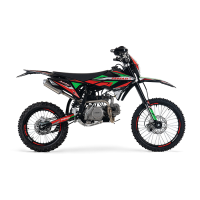 Питбайк PROGASI Jumbo 150 (19/16), Red Green