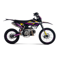 Питбайк PROGASI Jumbo 150 PRO (19/16), Purple Yellow