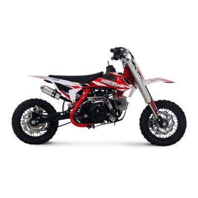 Питбайк PROGASI Kids Power 110 (10/12), детский кроссовый мотоцикл, красный