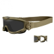 Защитные очки Wiley X WX Spear, clear+grey, tan frame