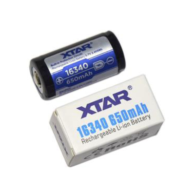 Аккумуляторная батарея XTAR 16340 3.7В 650 mAh