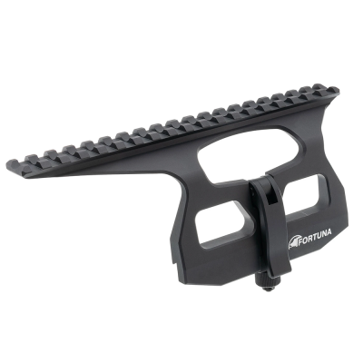 Быстросъемный боковой кронштейн Fortuna на Тигр/СВД/ АК, база Picatinny, 19 слотов