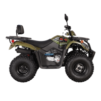 Квадрицикл KAYO AU200 спинка (ЗЕЛЕНЫЙ ХАКИ пластик 2025 г.) (ПТС)