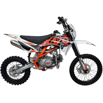 Питбайк KAYO BASIC K125 17/14 KRZ (механ. сцепл., кикстартер, 2024 г.)