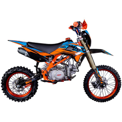 Питбайк KAYO EVOLUTION YX140EM 17/14 KRZ (механ. сцепл., эл. стартер 2022 г.)