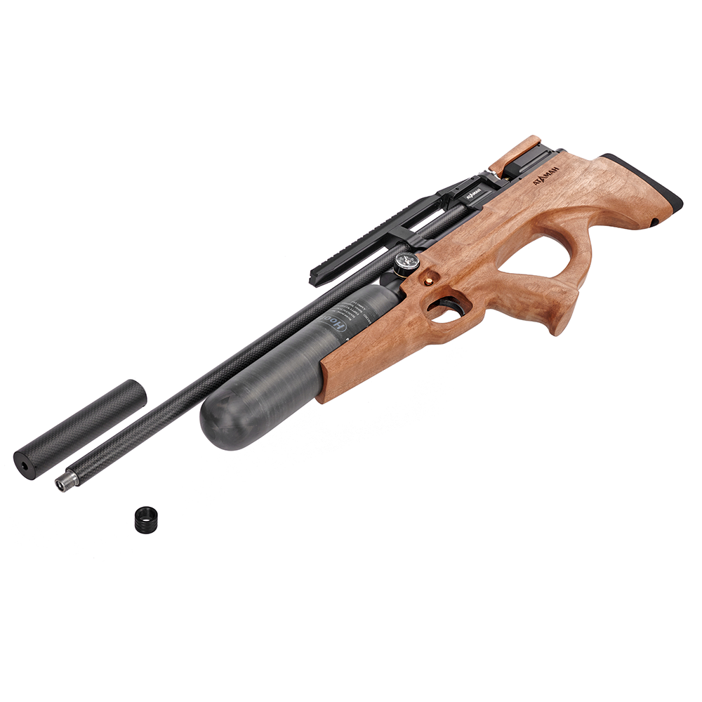 Ataman MB20 B16 BullPup Колба 6.35 мм орех — общий вид винтовки